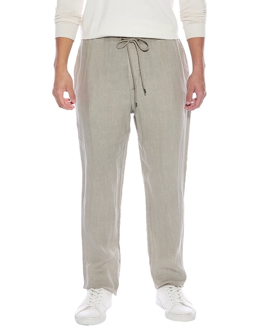 James Perse Lightweight Linen Pant Men's Brown 4