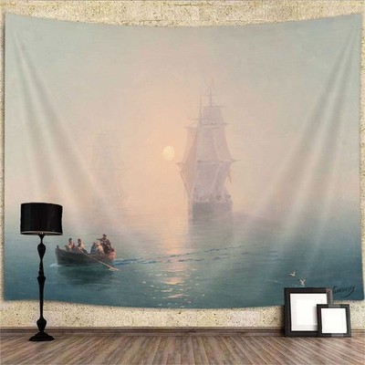 Kunst im mittelalterlichen Stil Poster XXL Wandteppich Wandbehang Fototapete 