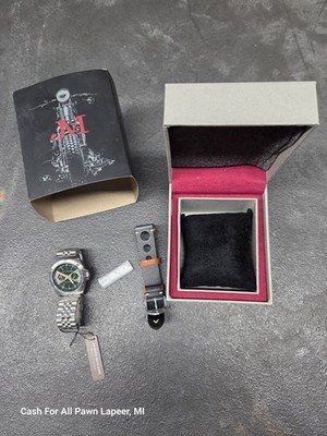 NIB James McCabe Fern Green Sturgis Calender jm-1049-44