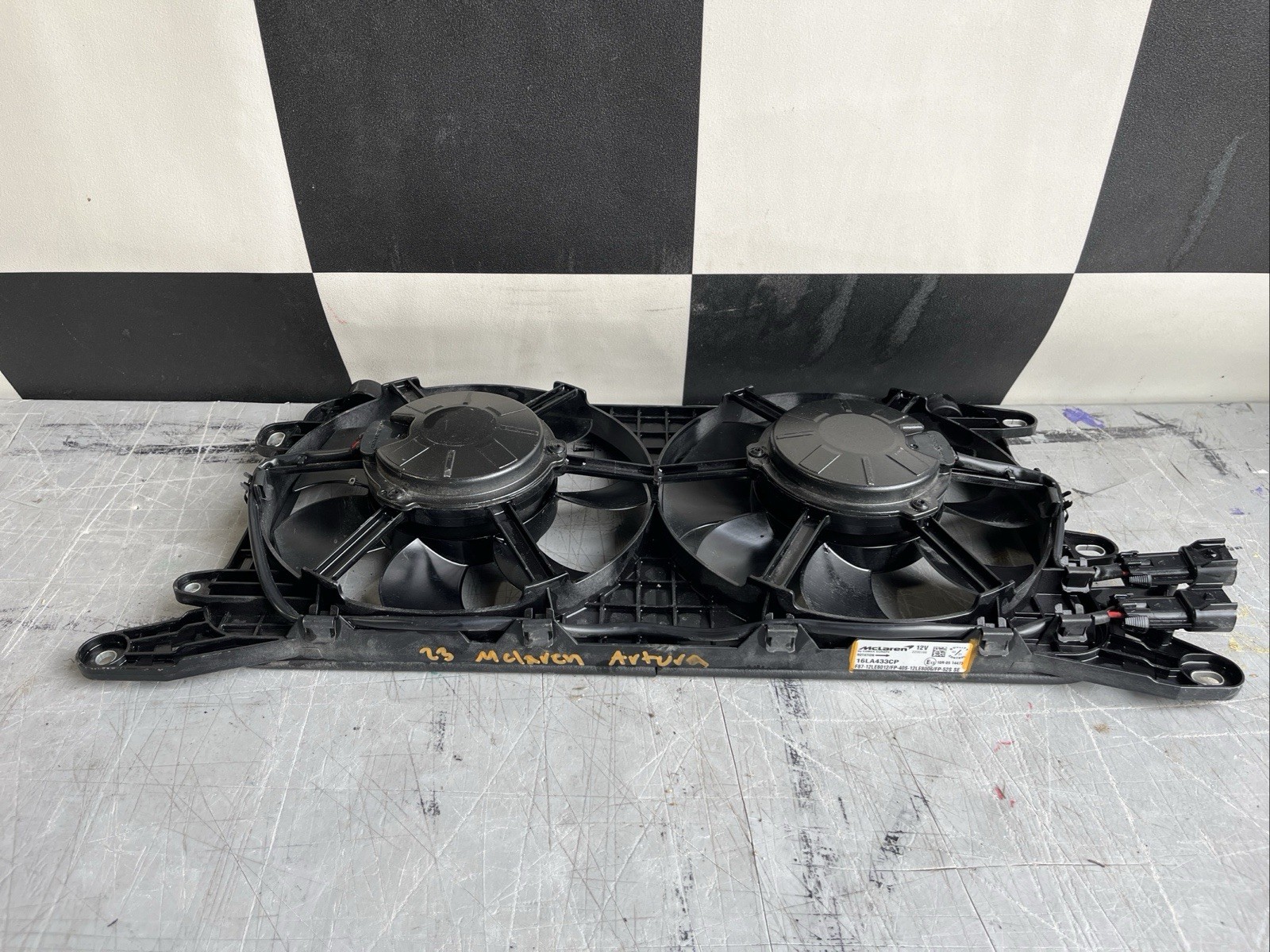 2023 2024 2025 McLaren Artura Radiator Cooling Fan Used Oem 16LA433CP