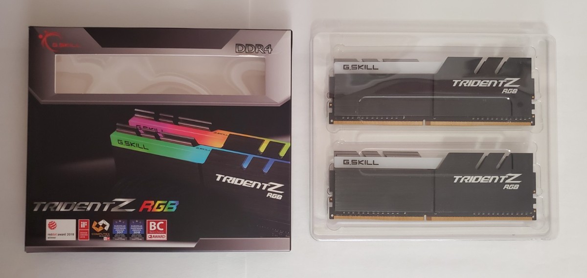 G. SKILL Trident Z RGB 16GB (2x8GB) 3600MHz CL16 DDR4 RAM! (F4
