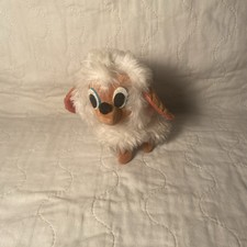 VTG.Kamar Japan 1967 Retro Brown Velvet Plush Stuffed Poodle Dog 5 tall N10