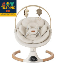 Baby Swings for Infants, Baby Swing, Infant Swing with 5 Speeds, 10 Lullabies,