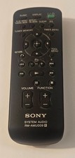 Sony System Audio RM-AMU009 Original OEM Genuine Remote Control Tested Working