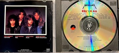 Kill 'Em All by Metallica (1983, Elektra) 🔨 REMASTERED CD 🎸 #9