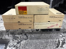Vintage Lot of 5 Kodak Carousel 140  80 Slide Projector Trays Original Boxes