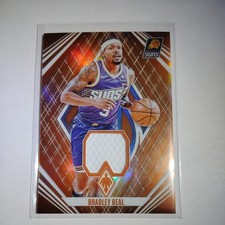 Bradley Beal 2023-24 Panini Phoenix /75 Orange Color Match Jersey Patch Suns