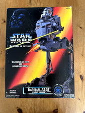 NIB vintage Kenner STAR WARS Power of the Force IMPERIAL AT-ST SCOUT WALKER  1995