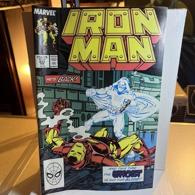 Iron Man Comics Marvel Comics Vol 1 Issue 239 Unholy Ghost Uk Price Variant