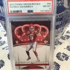 2017 Panini Preferred Crown Royale Rookies Patrick Mahomes II #84 (RC) PSA 8