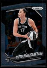 Megan Gustafson 2025 Panini Prizm WNBA Card #49