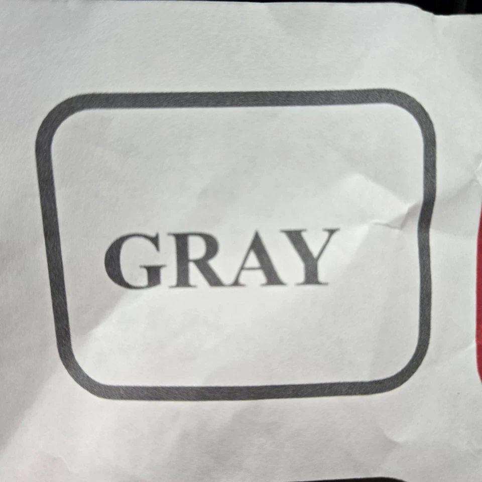 Pantalones Sundance Mujer 4 Gris Algodón Lino Carga Botón Bordado Y2K Foto 4 de 4