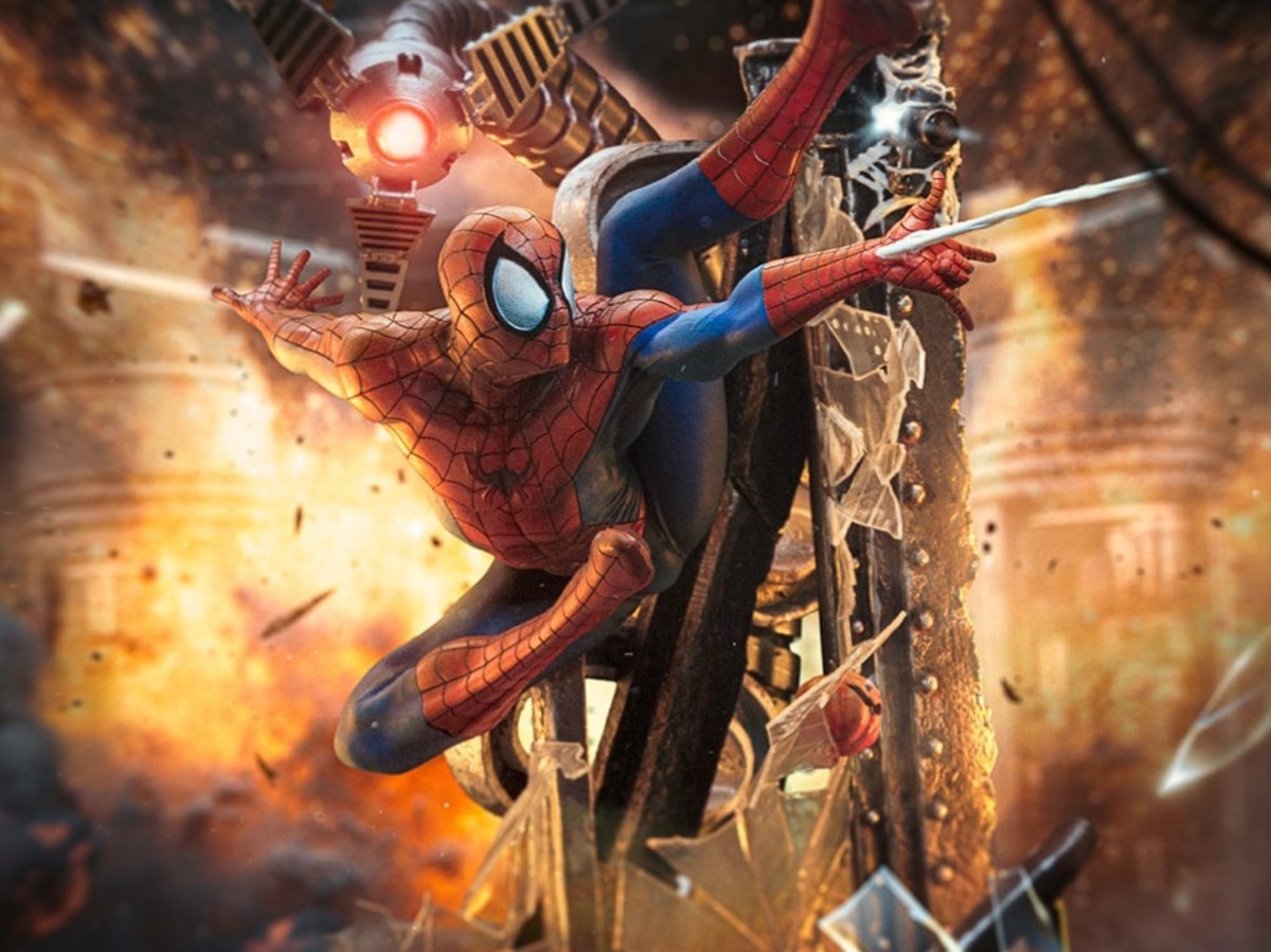 Iron Studios Spider-Man 10th Anniversary Special Edition 1:10 Art