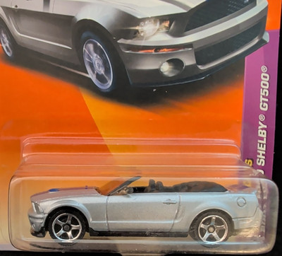 2010 Matchbox Sports Cars 2007 Ford Shelby GT500 convertible, Silver