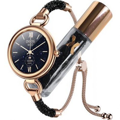 Montre podomètre connectée Maxcom FW51 Cristal pour rester active avec style