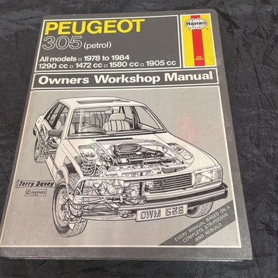 Peugeot 305 - 1978-1984 - Haynes Werkstatthandbuch