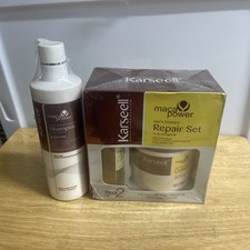 Karseell Collagen Treatment Set, Hair Mask, Shampoo, Argan Oil for All Hair Type