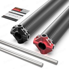 Garage Door Torsion Springs 2" Replacement Kit 0.207X2"X22" Inch Torsion