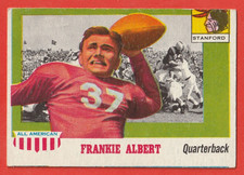 1955 TOPPS ALL AMERICAN - FRANKIE ALBERT #67 VG/VG+