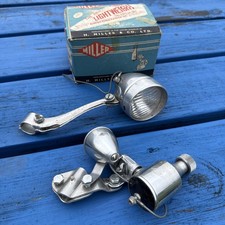 VTG MILLER Bicycle Headlight, Generator & Tai...