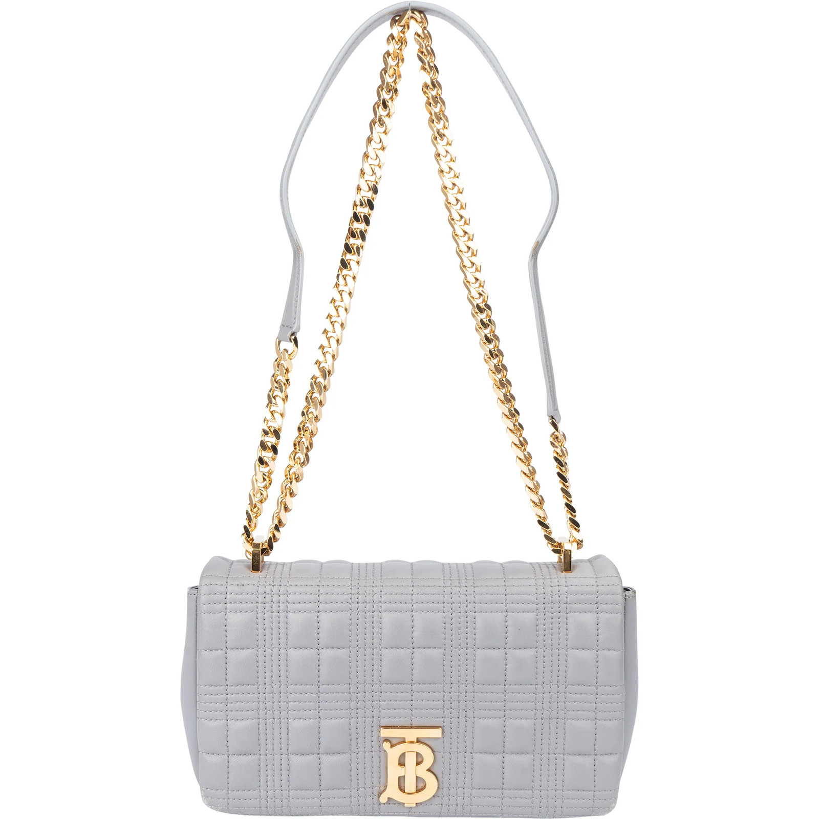 Burberry Quilted Leather TB Lola Crossbody Bag image 7