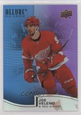 2021-22 Upper Deck Allure Rainbow Blue Purple 129/199 Joe Veleno #R-19 14bf