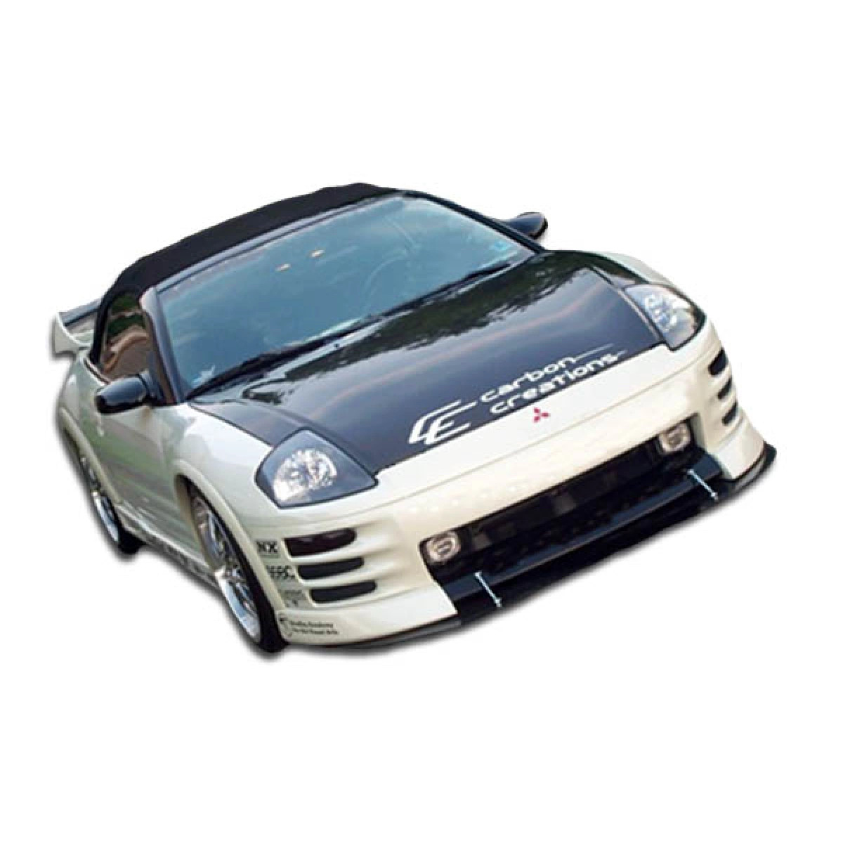 ECLIPSE TD307PAIIBK 改 Duraflex Shine Flared Body Kit for Eclipse Mitsubishi 03-05