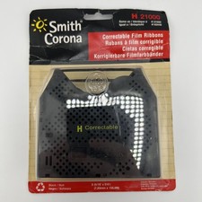 2 pack Genuine Smith Corona H Series 21000 Correctable Typewriter Ribbons
