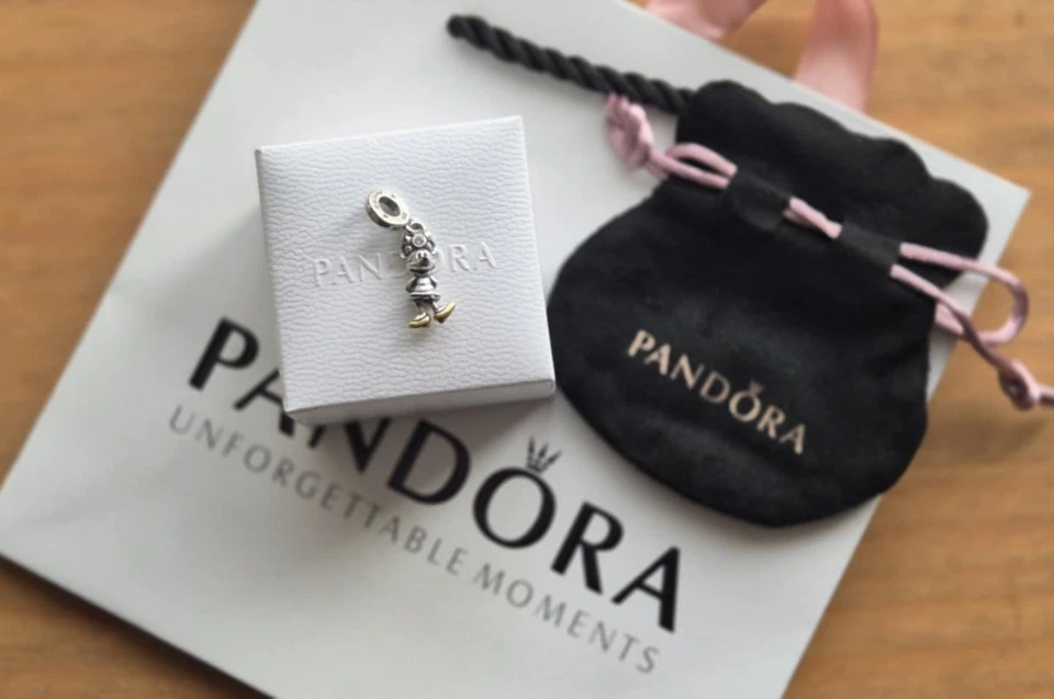 Pandora Minnie Mouse Dangle Bead Charm S925 ALE Disney with Gift Packaging - Image 2 of 4