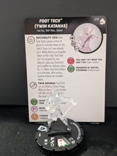 WizKids Heroclix TMNT Shredder's Return 010 Foot Tech Twin Katanas