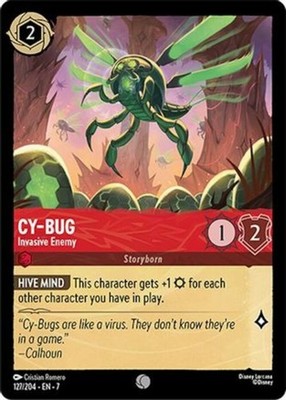 Cy-Bug - Invasive Enemy Invasive Enemy~127/204~English~NM~Archazia's Island~LOR