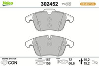 Bremsbelagsatz Scheibenbremse Vorderachse FüR Jaguar S-Type X200 XF _J05_ CC9