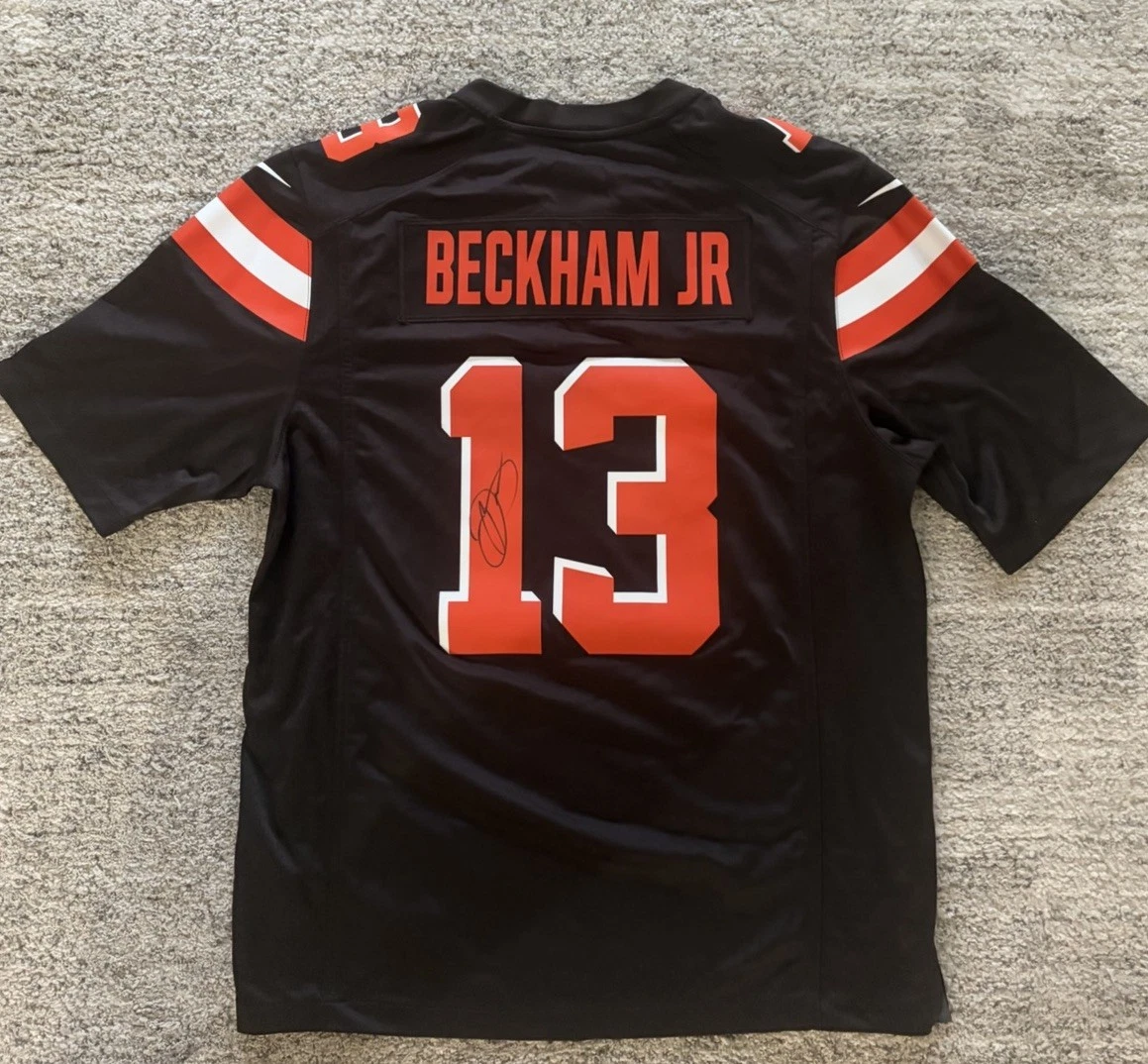 Odell Beckham Cleveland Browns NFL Original Autographed Jerseys