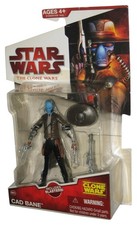 Star Wars Clone Wars Animated  2009  Cad Bane 3.75 Inch Action Figure CW22 -  P
