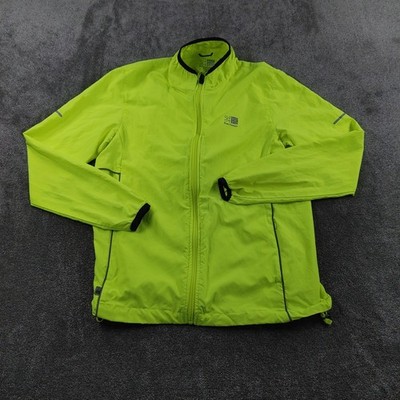 Karrimor Jacke Herren Small Gelb Laufen Leicht Gym Windbreaker