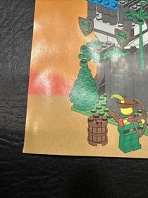 CRISPY Lego Legoland Castle 6054 Forestmens Hideout Instruction Manual Book ONLY