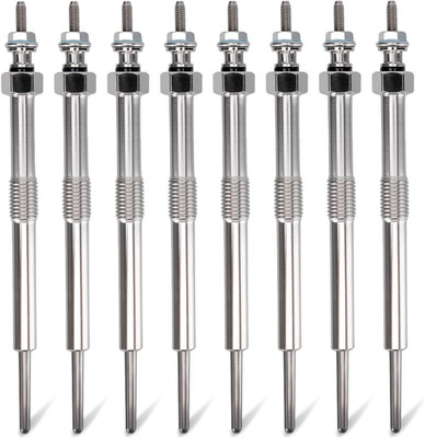 8pcs Glow Plugs 9G 12639701 for 6.6 Duramax Chevy GMC Silverado Sierra 2006-2016