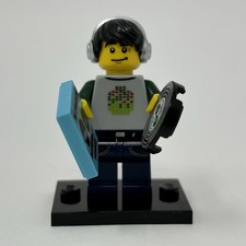 Lego DJ Collectible Minifigure Series 8 CMF Complete w/ Vinyl Record Album Tiles