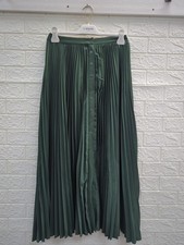 NEW Maeve Pleated Button Front Skirt Women's Size Small