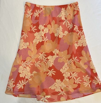 Apostrophe' Women's Skirt Floral Blue 8
