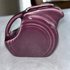 Homer Laughlin FIESTA  4 3/4 Ounce Mini Disc Pitcher HEATHER, AWESOME