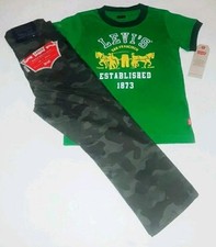 Levi's Boys Toddler 2pc Pants  Tee Set - 4T