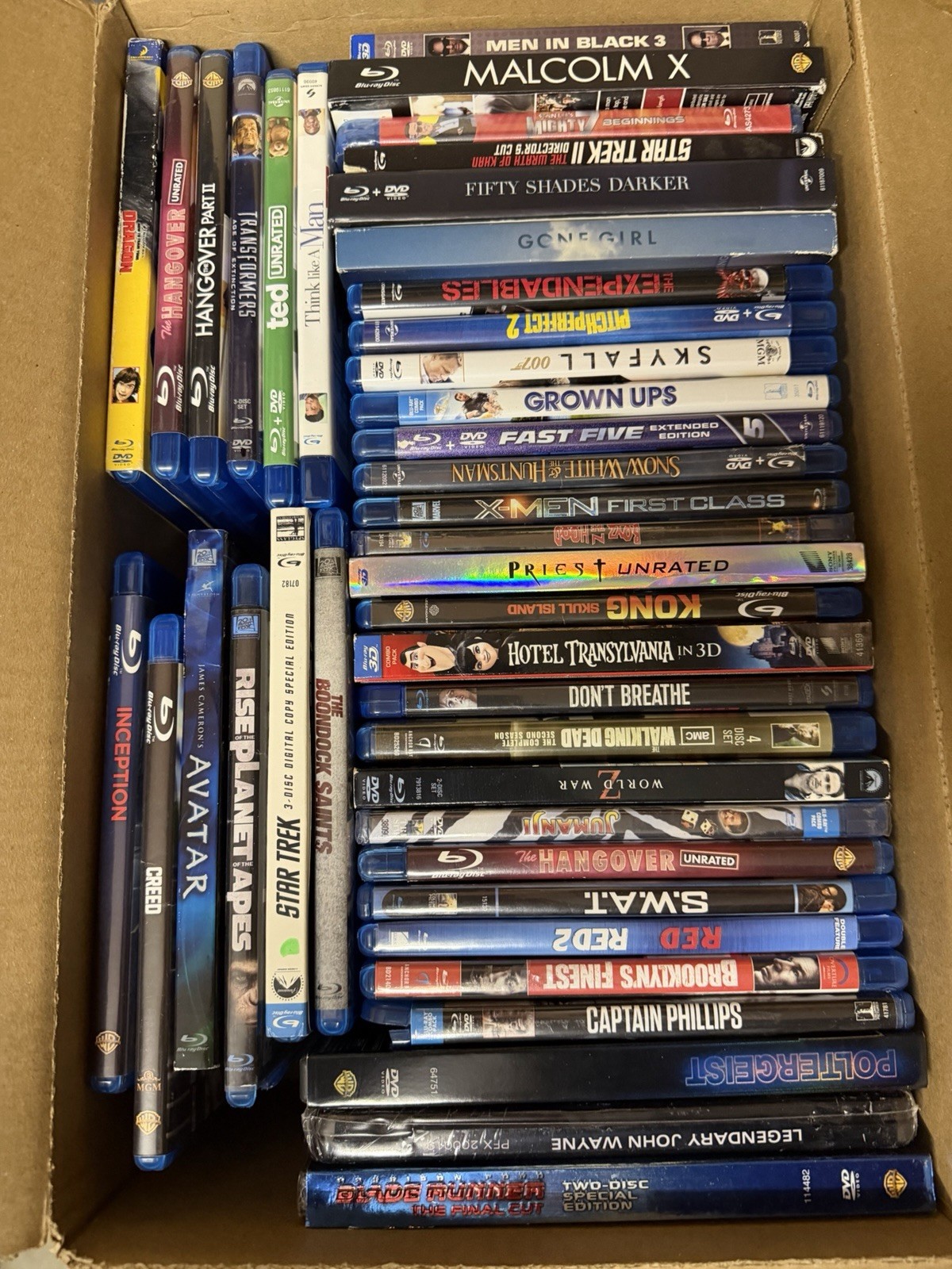 Blu-Ray DVD Lot - 41 Movies Horror, Kong, Ted, Star Trek Some Sealed