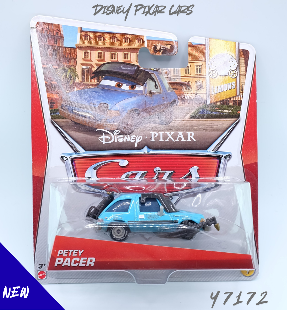 Mattel Disney Pixar CARS 2 Movie Die Cast Car Petey Pacer 1:55