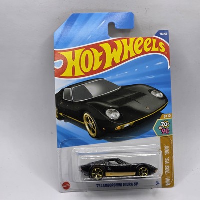 Hot Wheels 2025 Case J Lamborghini Miura SV Black | eBay