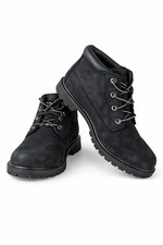 Timberland Boots Waterproof Nubuck Ankle 6 Inch Womens UK 8 Charcoal A7198