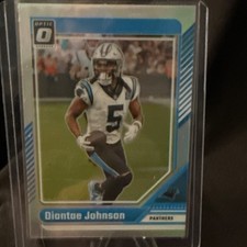 Panini 2024 Donruss Optic Diontae Johnson #30 Carolina Panthers Football Card