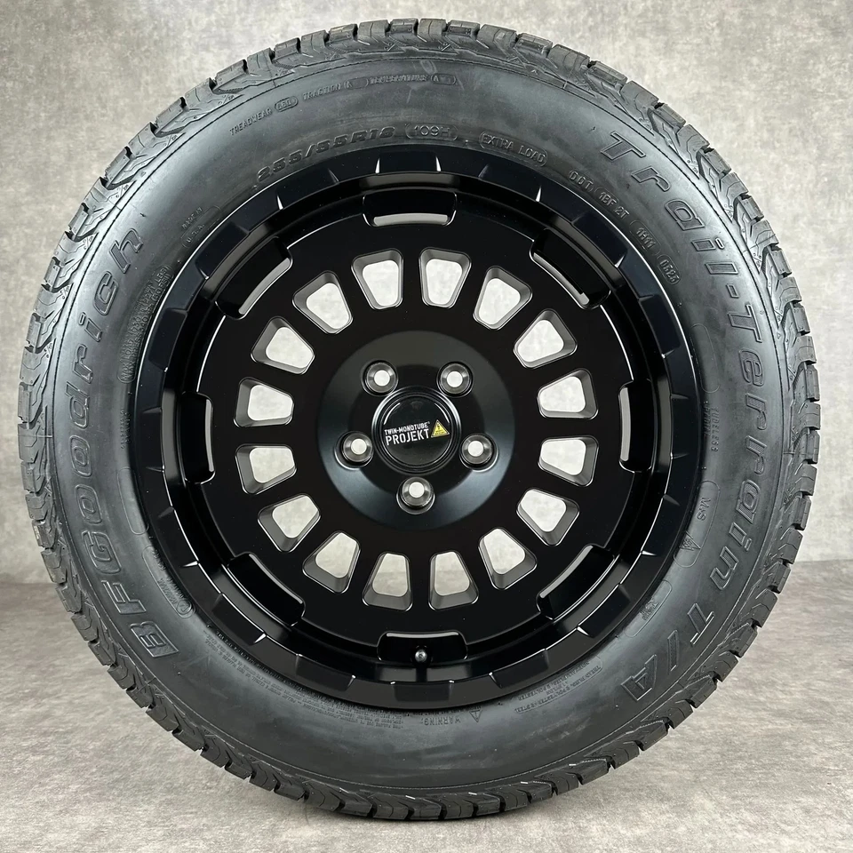 Twin Monotube AT MONOBLOC ZERO Offroad Felgen VW T5 T6 T6.1 8,5x18 5x120 ET47 - Bild 4 von 4