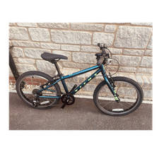 Vitus 20in Unisex Kids Bike Blue/Black/Green Flat Bar V-Brake No Suspension