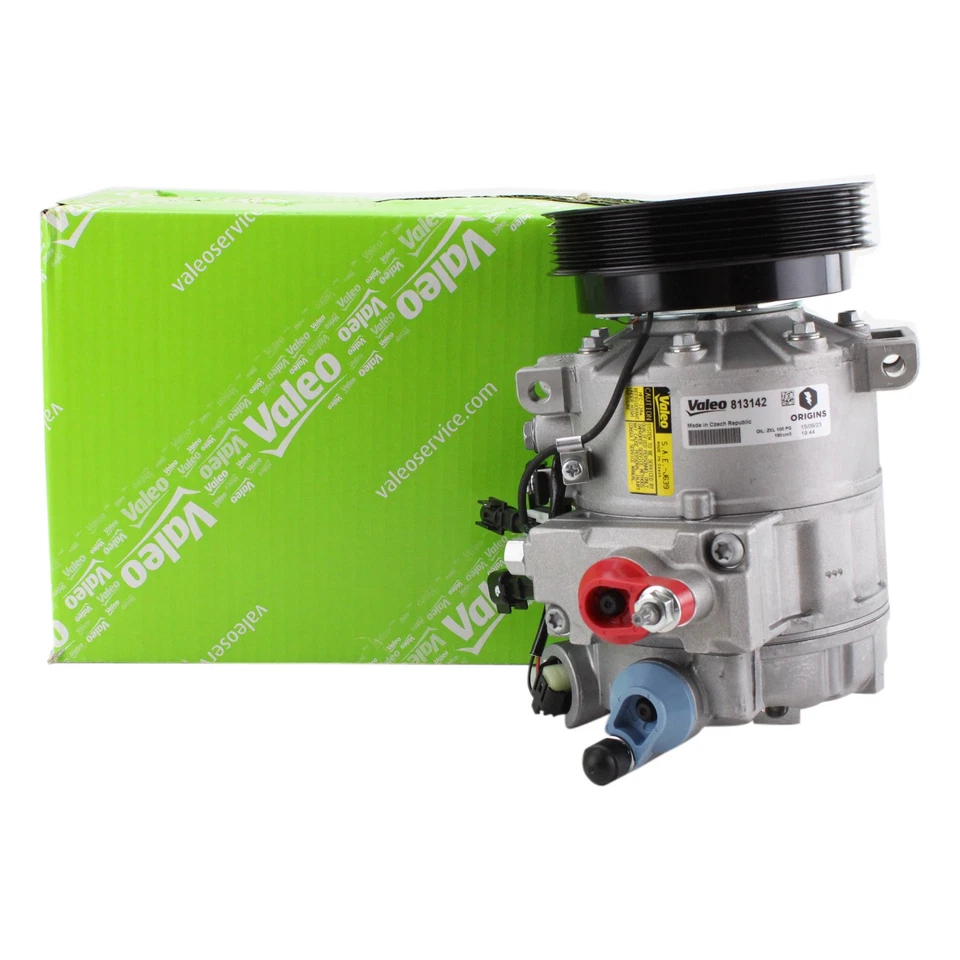Compresor de aire acondicionado Valeo - Zexel 813142 para Volvo XC90 2007-2014 3,2 L L L6 Foto 3 de 4